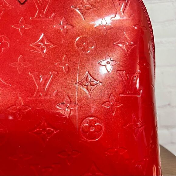 LOUIS VUITTON Vernis Alma GM Pomme D'Amour in excellent condition Y2K fashion - Picture 8 of 14